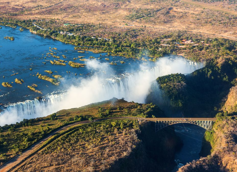 Cataratas y parques de Botsuana 