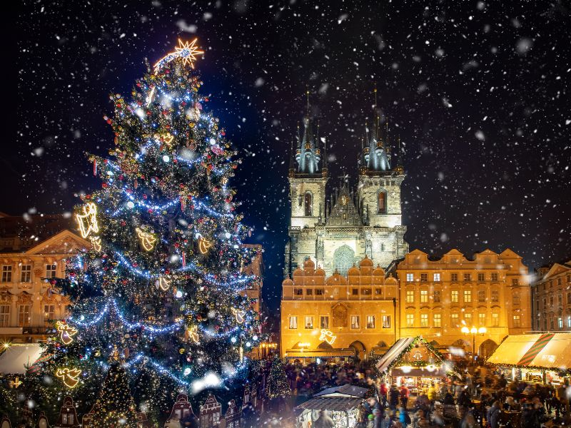 Mercadillos Navideños en Praga desde León