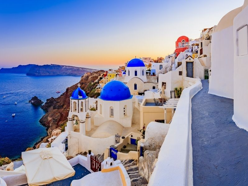 Grecia Clásica y Extensión Santorini