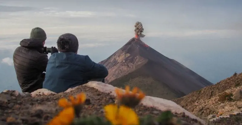 Guatemala y Volcán Acatenango