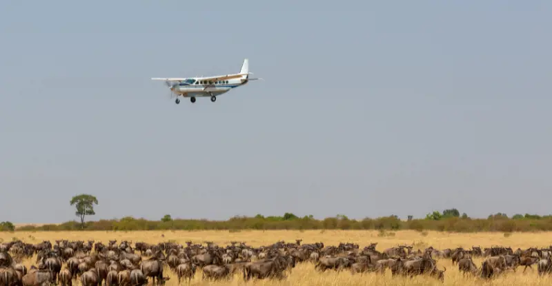 Kenia en avioneta