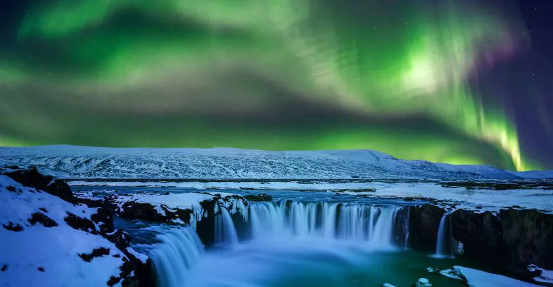 Luces del Norte en Islandia 