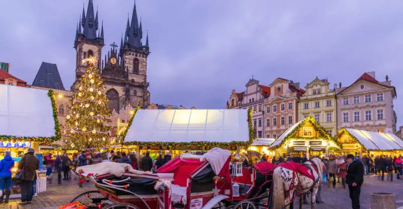 Mercadillos Navideños en Praga desde La Coruña