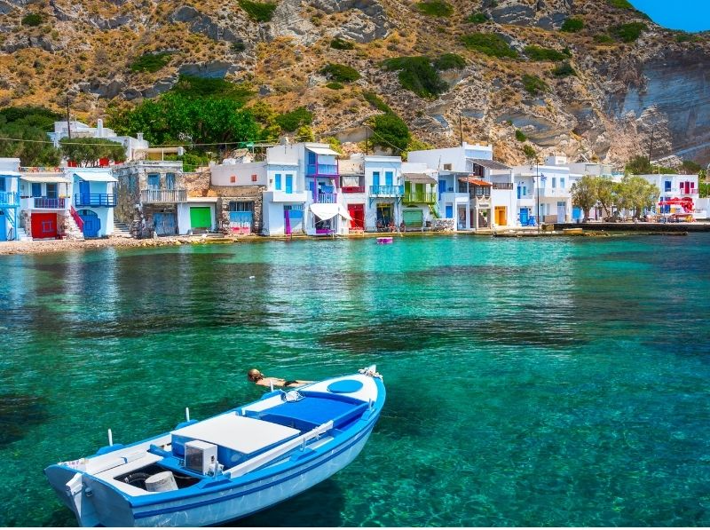 Atenas, Milos y Santorini 