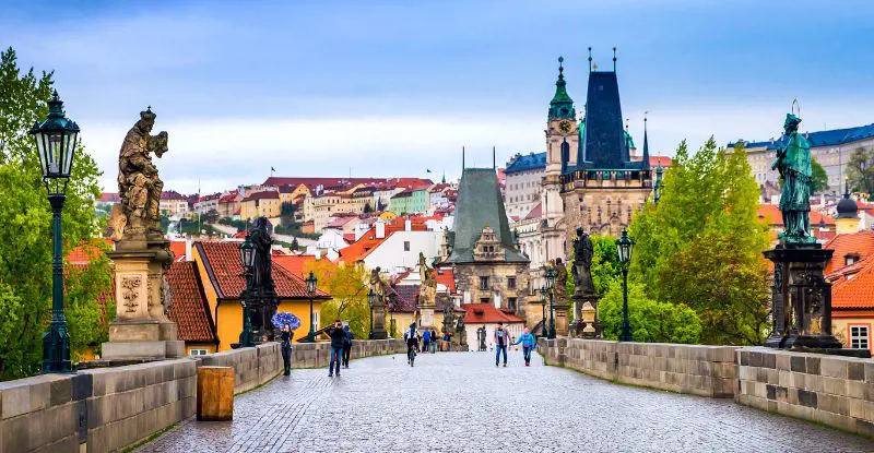 Praga y Cracovia