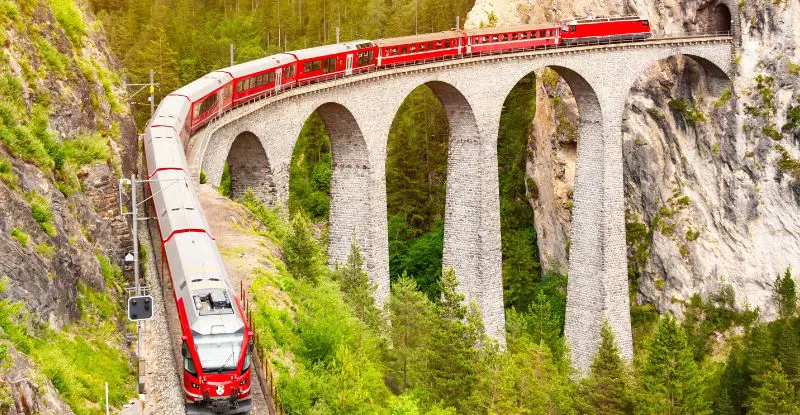 Trenes Panorámicos Suizos 