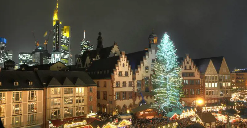 Mercadillos Navideños en Frankfurt y Würzburg