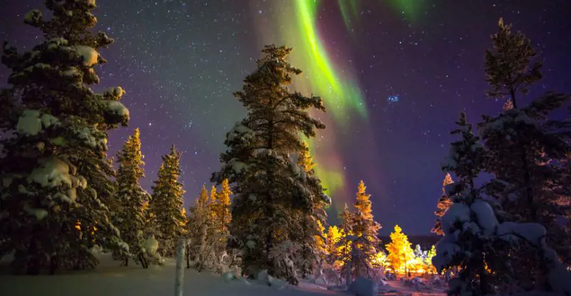 Auroras Boreales en Yukón