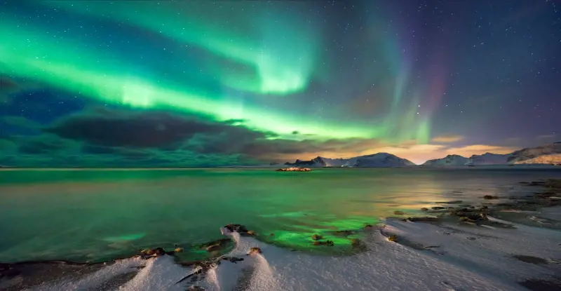 A la caza de Auroras Boreales en Islandia