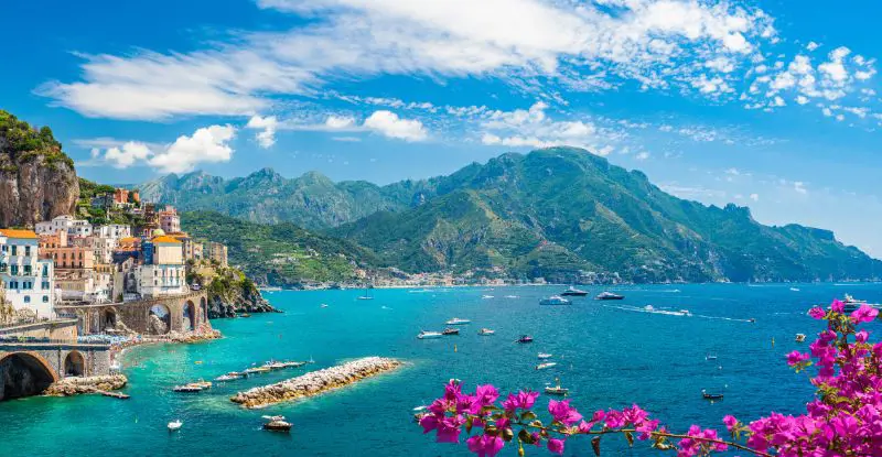 La maravillosa Costa Amalfitana