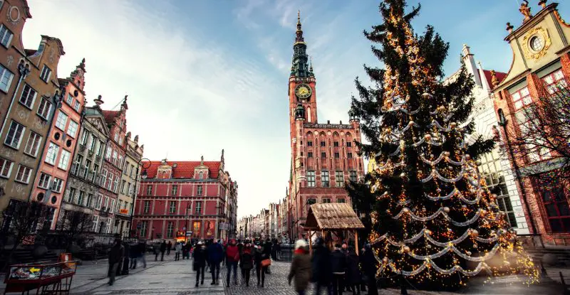 Mercadillo Navideño en Gdansk