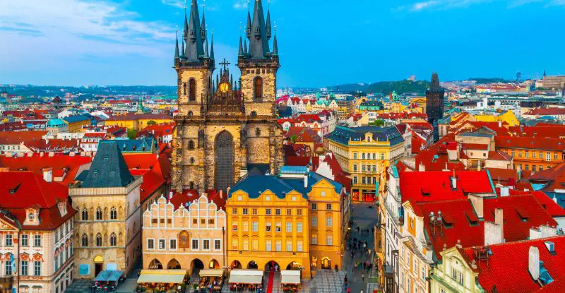 Praga y Viena en Tren