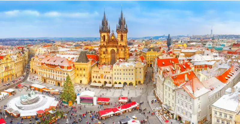 Praga y Budapest en tren