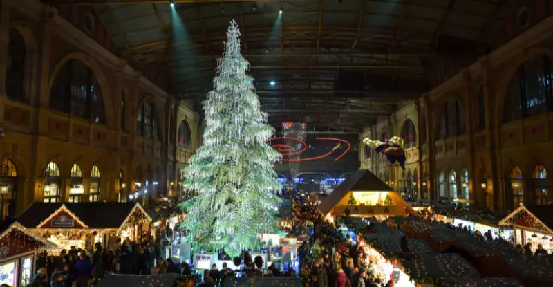 Mercadillos navideños de Suiza en tren 